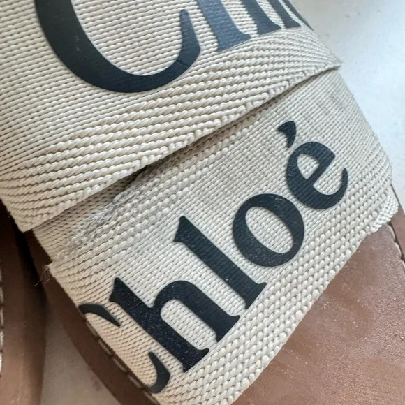 Chloé Woody Slide Sandal (Women) - Picture 8 of 9